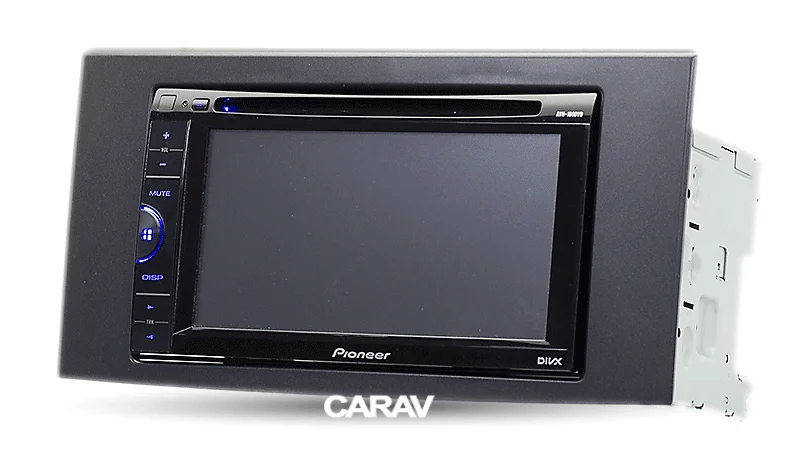 Радио фасции Для TOYOTA Mark X рейз Двухканальное Радио DVD стерео CD панель тире крепление CARAV 11-160
