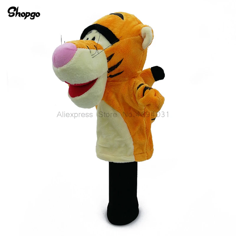 Orange Tiger Golf Head Cover Fairway Woods Golf Cover Sporting Goods Animal Protector Mascot Novelty Cute Gift