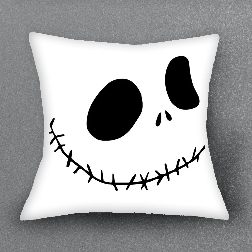 

The Nightmare Before Christmas Cushion Cover Pillow Case For Sofa/Car Cushion Home Decorate Pillows Cover Pillowcase 1 PCS/Lot