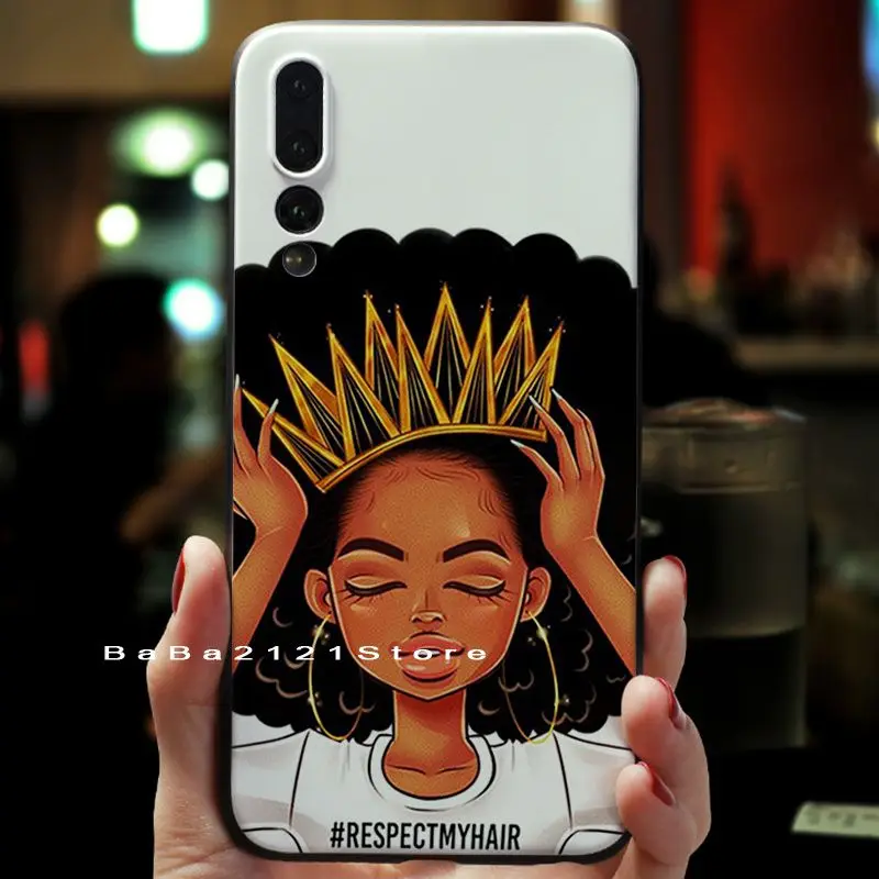 Melanin sticker Poppin Aba Queen Black Girl