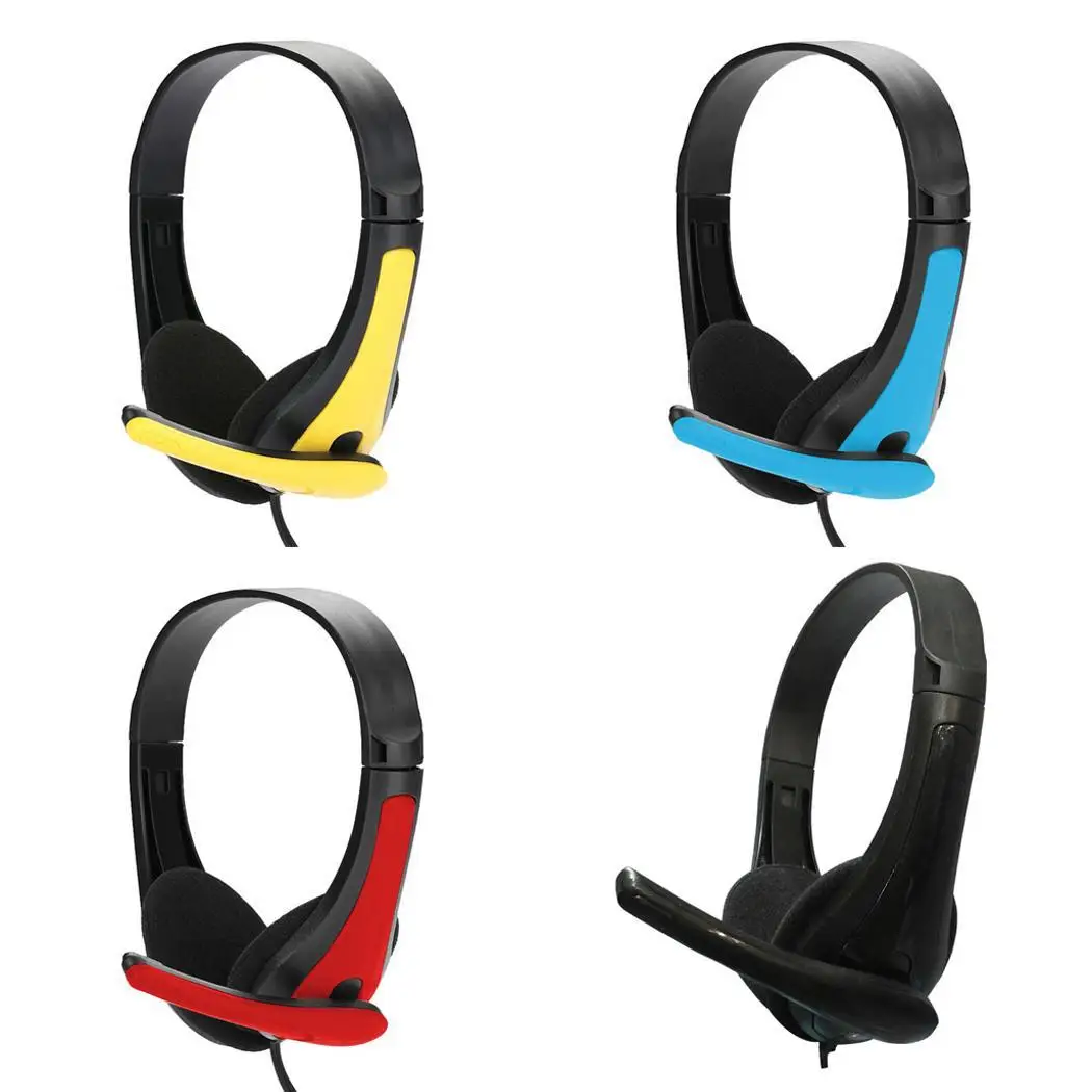 

3.5mm Earphone Gaming Headset Gamer PC Headphone Gamer Stereo Gaming Headphone With Mic Led For Computer