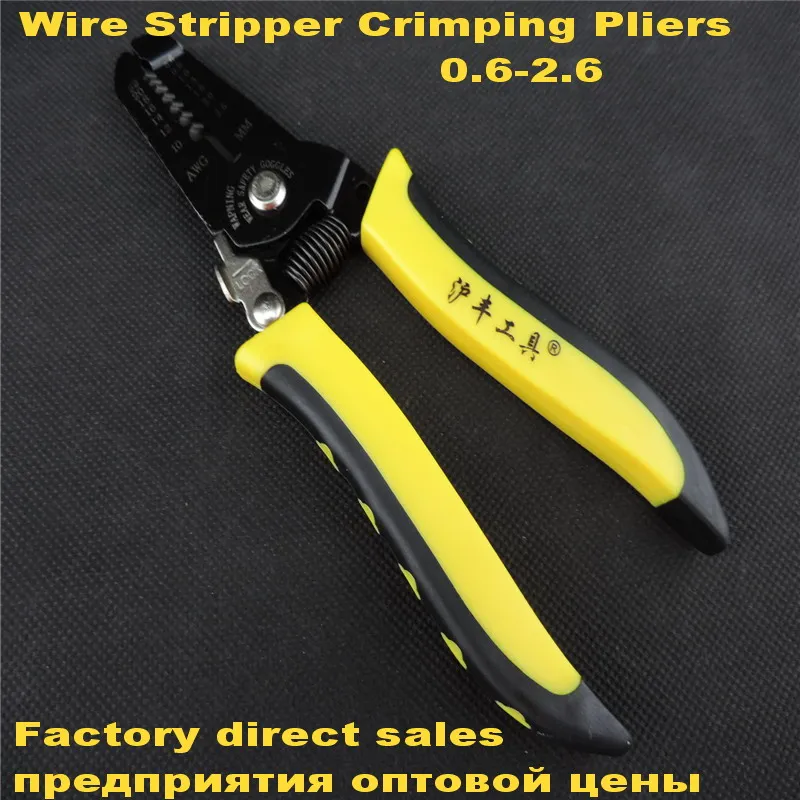 Practical Stripper Crimper Mini Crimping Wire Pliers Cable Stripping Tool SS3