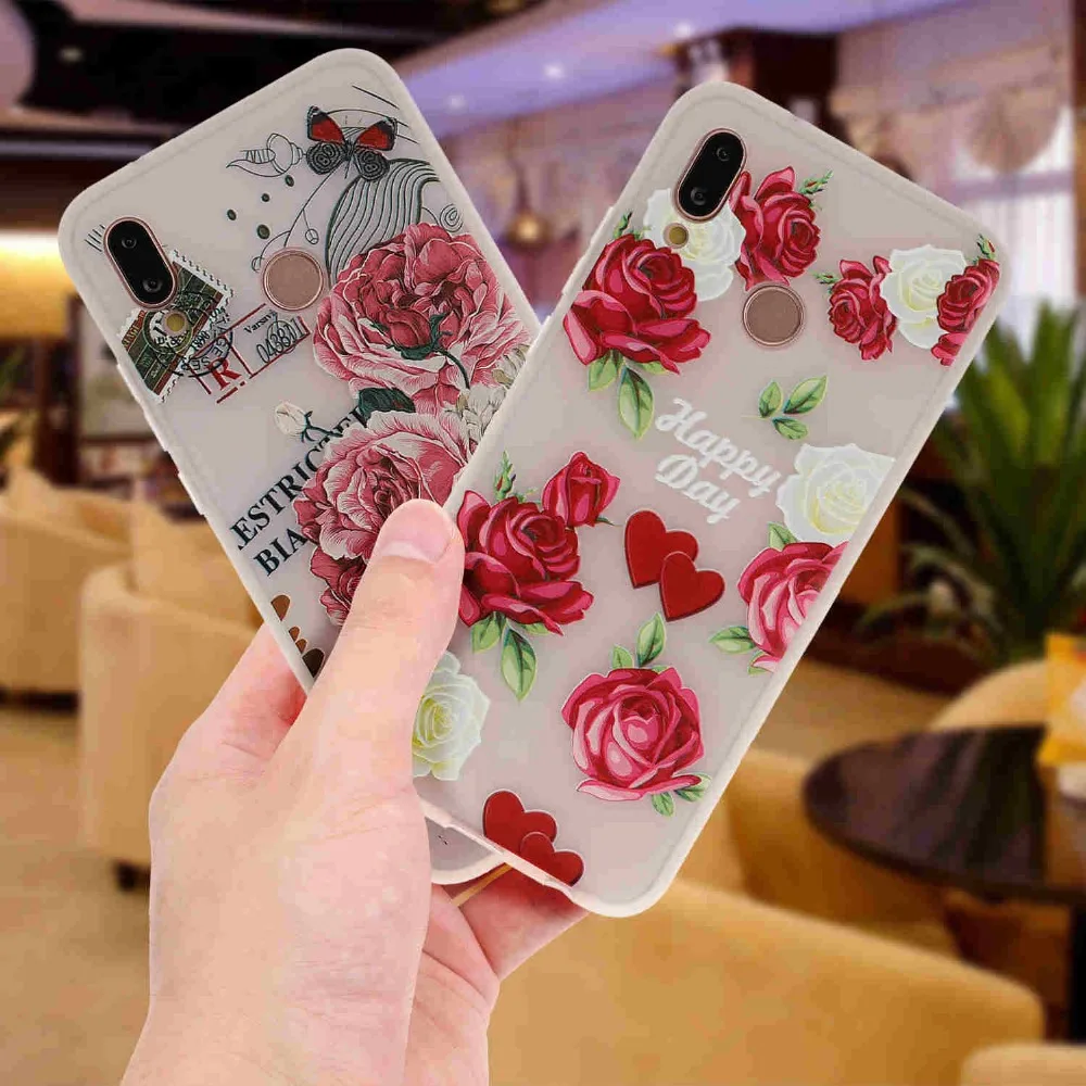 Arvin Paniting 3D Relief Case for Huawei P20 Lite Soft TPU Honor 10 V10 9 Lite 8 7X Fundas Silicone Cover for Huawei P20 Y6 2018 (6)