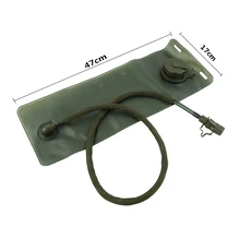 3L Water Bag Bladder Climbing Hydration System Hiking Survival Pouch Backpack