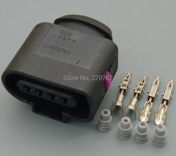 Shhworldsea 4 Pin 1J0973804 1J0973704 Женский Мужской 1 5 мм Автомобильный датчик температуры
