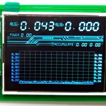 T50N плюс двухканальный амперометр напряжения ремонт головы цветной ЖК-дисплей кривой источник питания/QC2/3/измерительный прибор USB переключающий экран