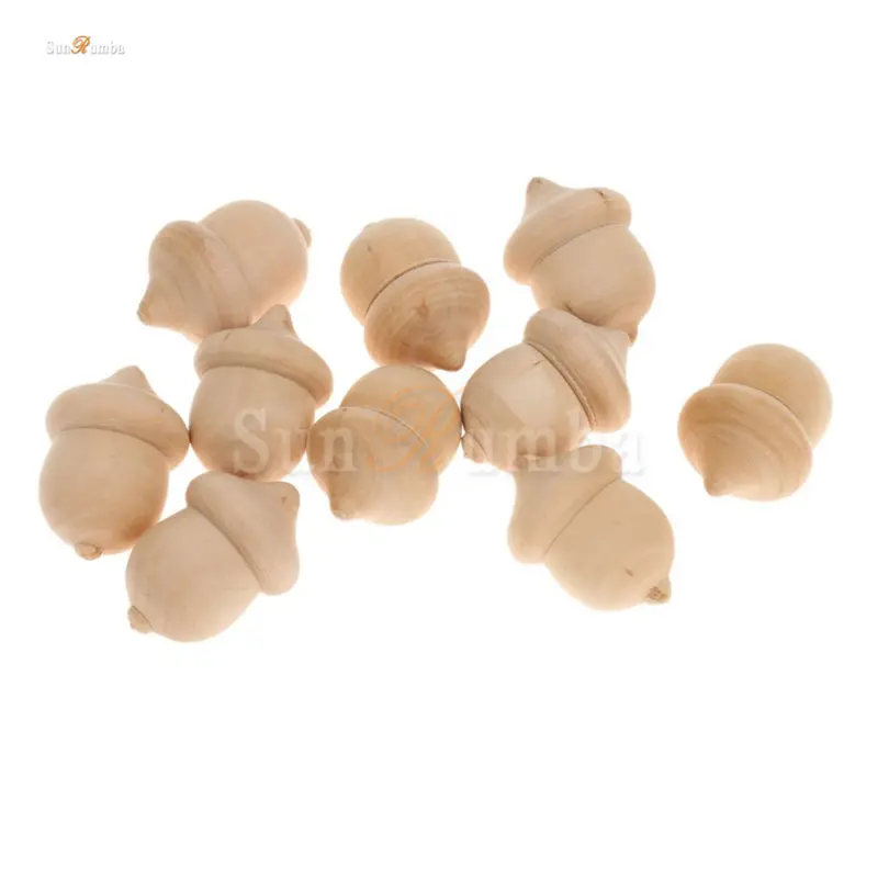 DIY wood acorns MUW-163-02