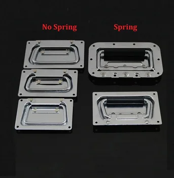 

4Pcs/Lot Road Flight Audio Tool Box Case Recessed Spring Loaded Pull Handle