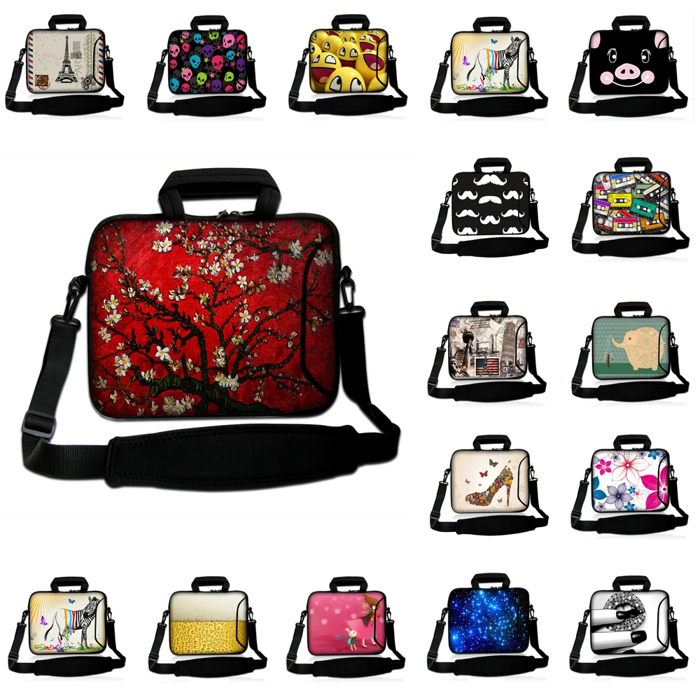 

10" Laptop Bag 15.6 17 14.1 13.3 14.1 Shoulder Bags 12" Notebook Computer Briefcase Slim Portable Messenger Bag For Macbook Air