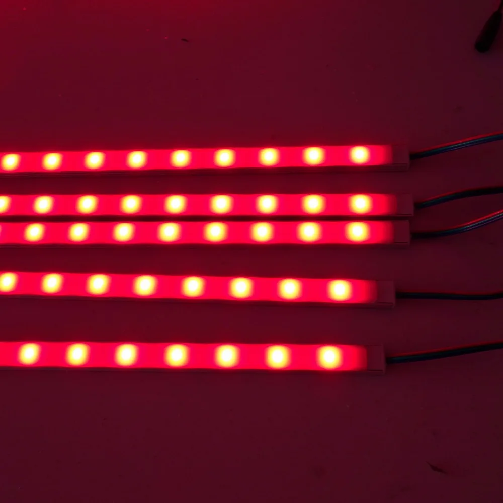 Адресуемый rgb полный цвет 1 м DC5V WS2812B LED жесткий бар 32 пикс./м с milky cover|Светодиодные