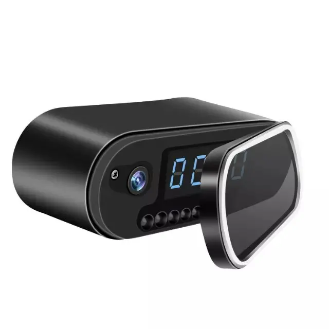 

Volemer Table Clock Camera Alarm Setting 1080P HD Mini Camera IR Night Vision Wifi IP ClockCamera Mini DV DVR Camcorder Wifi Cam