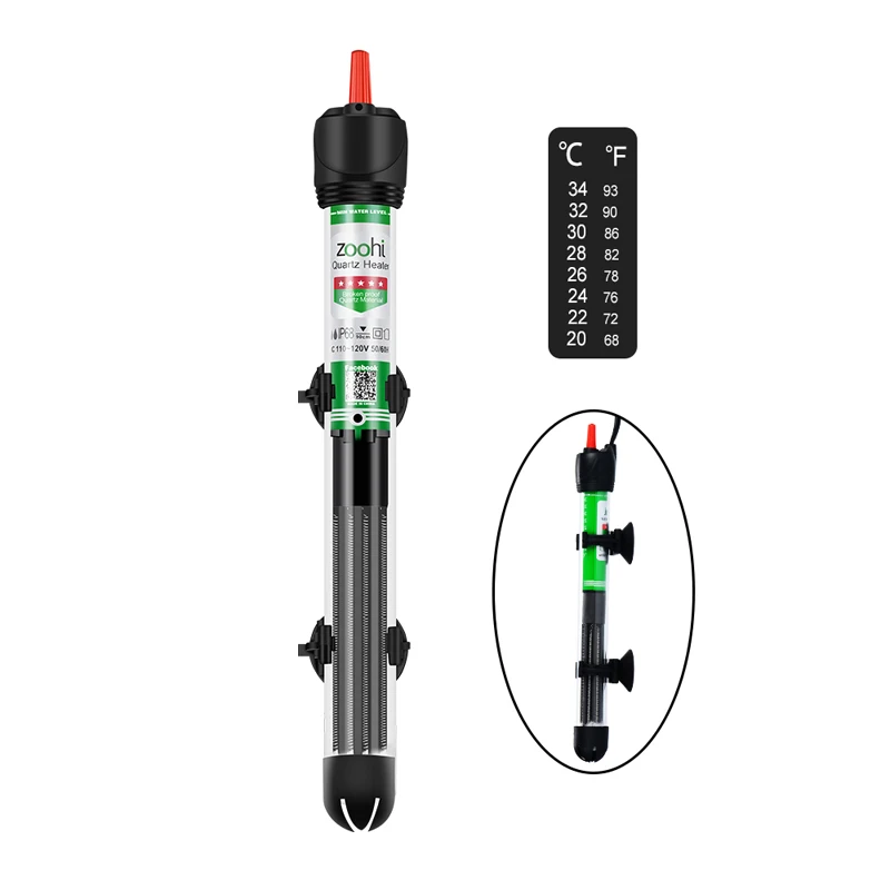 110v 100w Adjustable Submersible Heater External Aquarium Fish Tank