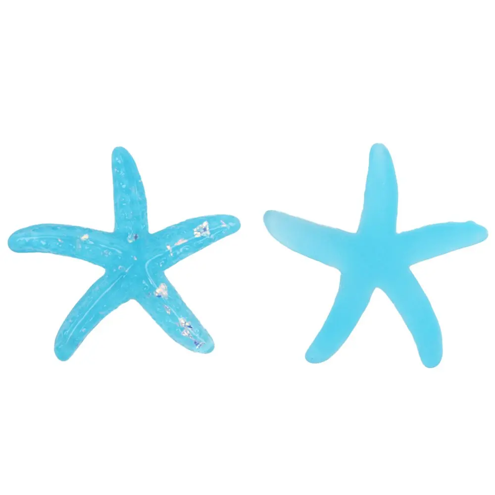 CheerBows 10 шт. пластыри с морскими звездами из смолы милые блестящие аксессуары