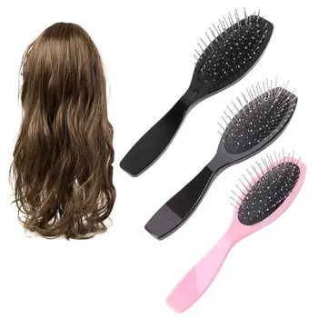 

Professional Anti Static Steel Comb Brush For Wig Hair Extensions Training Head