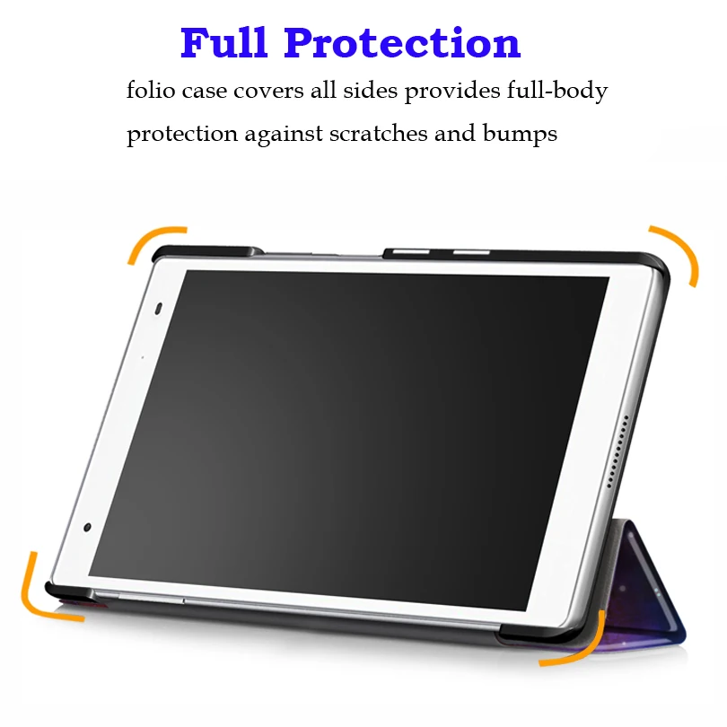 Magnetic Sleep/Wake Case for lenovo Tab4 tab 4 8 plus tb-8704X TB-8704F/N 8\