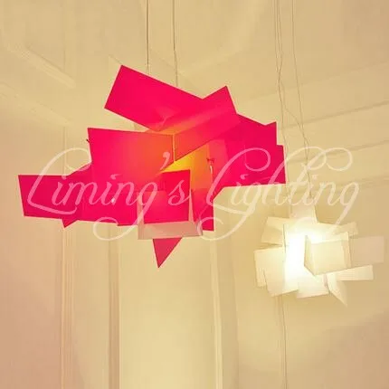 

2 PCS D65CM Modern RH LOFT European Fixture Acrylic Big Bang Chandeliers Lighting Art Pandant Lamp Ceiling LED Bulb 90-260V