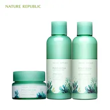 Nature Republic Polynesia Lagoon Water Hydro Eye Cream Hydro Emulsion Hydro Skin Moisturizing Korean Skin Care Set