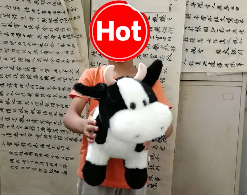 Peluche vaca lechera ganado Peluche muñecas de Peluche suaves juguetes para niños regalo de Navidad Peluche vaca lechera ganado Peluche muñecas de Peluche suaves juguetes para niños regalo de Navidad
