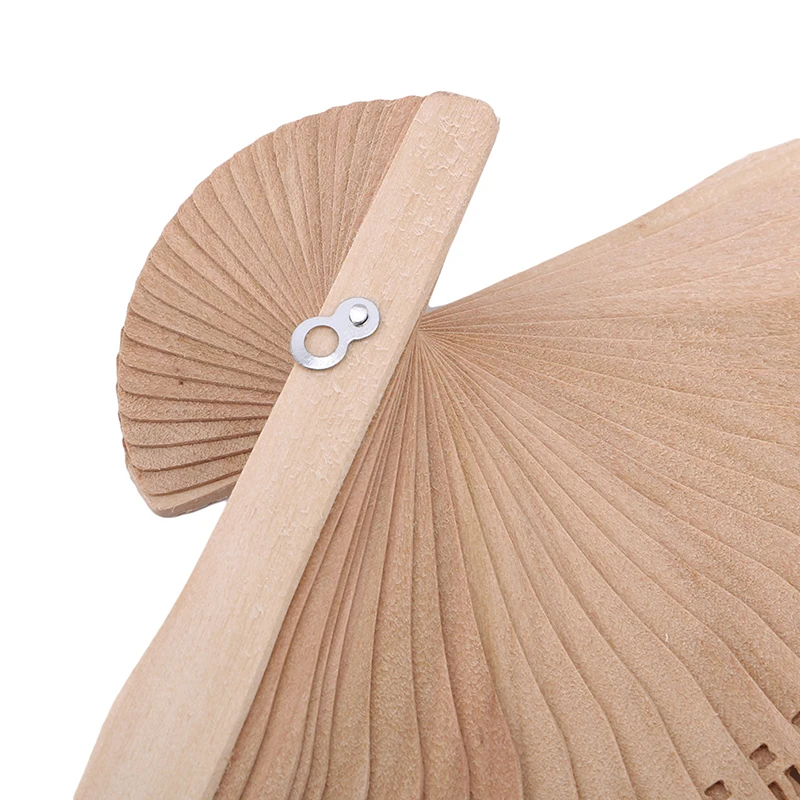 الصينية نمط الكلاسيكية عبق الخشب الزخرفية مروحة خشب مفرغ مروحة مروحة قابلة للطي الإناث مروحة الخشب الحرف