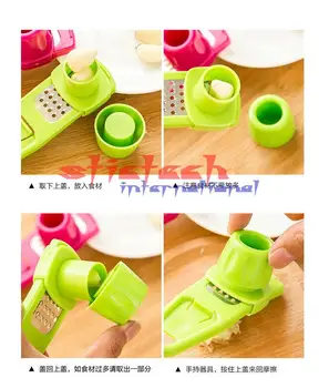

by dhl or ems 500pcs Ginger Garlic Grinding Grater Planer Slicer Mini Cutter Cooking Tool Kitchen Utensils Kitchen Accessories