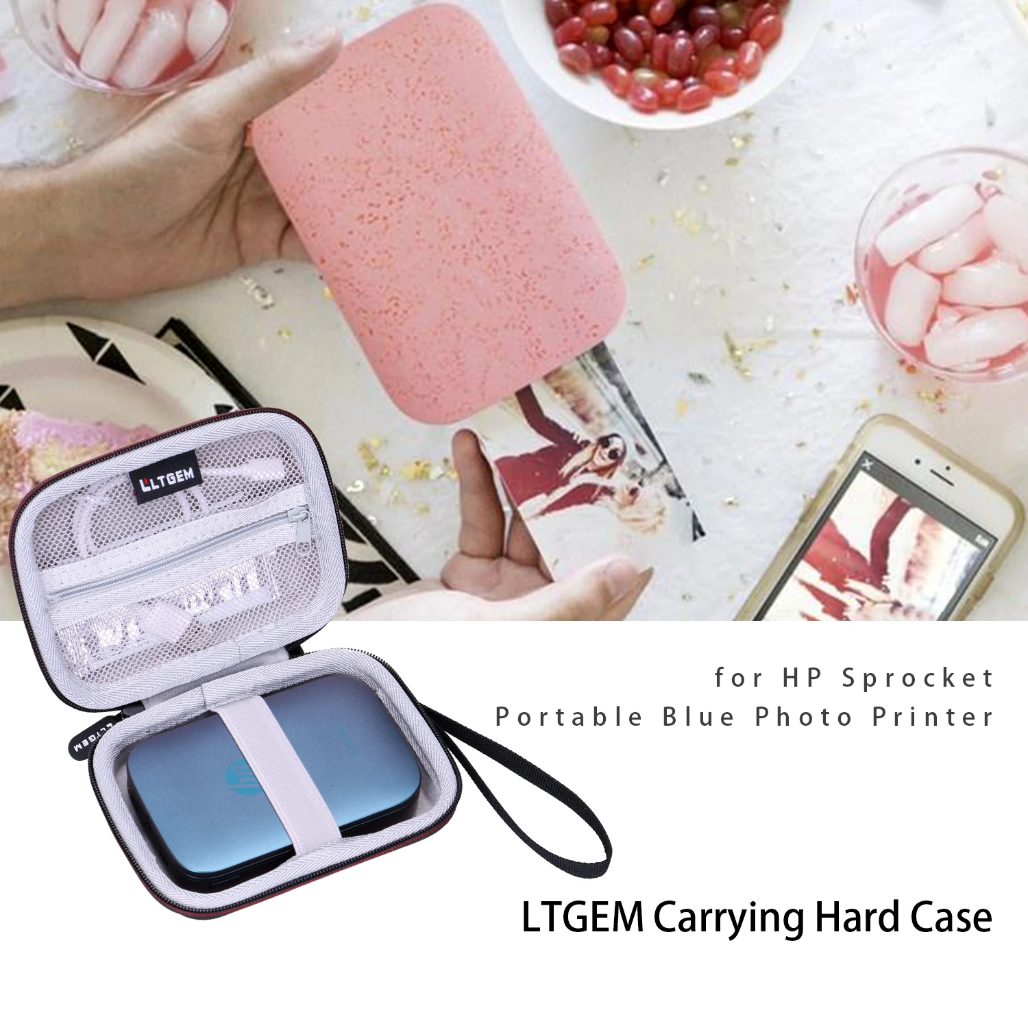 hp sprocket printer case