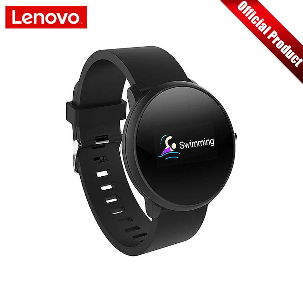 Lenovo Смарт часы HW10 спортивные браслет IP68 Водонепроницаемый 0 96 дюймов ЖК цветной