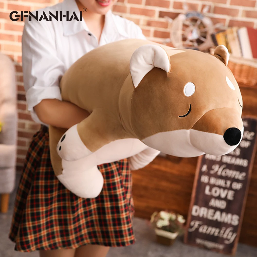 Плюшевые игрушки для собак Shiba Inu плюшевые подушки 40/60/80 см детей|Мягкие животные| |