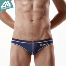Seobean, летняя мужская одежда для плавания, спортивные мужские плавки, трусы с низкой посадкой, мужские плавки, плавки, купальник для серфинга, SE59