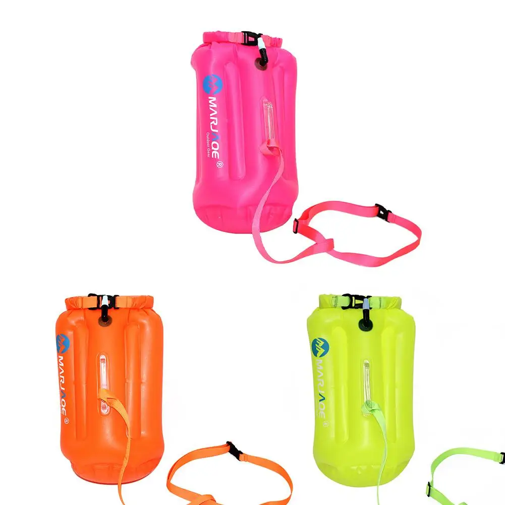 

Thickened Inflatable Flotation Bag Life Buoy PVC Float Waterproof Dry Bag Backpack Kayak Rafting Drifting Camping Swimming Bag