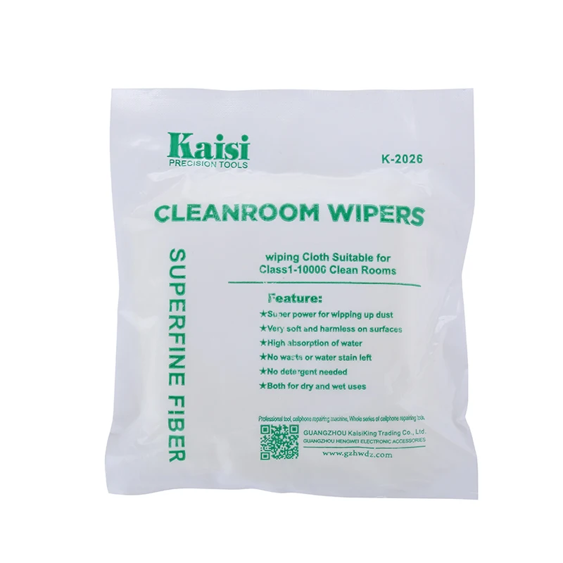 

50Pcs/Bag 90mm*90mm Mobile Phone Screen Cleaning Cloth Dust Free Cloth Repair Tools Mobile Phones