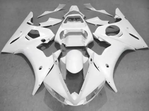 

Motorcycle Fairing kit for YAMAHA YZFR6 03 04 05 YZF R6 2003 2004 2005 YZF 600 ABS Complete white Fairings set+7gifts YF34