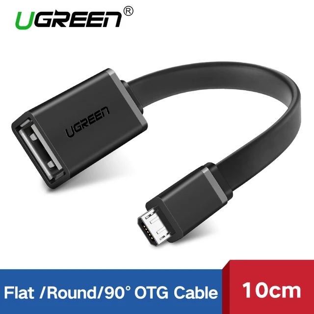 Ugreen Micro USB OTG Кабель-адаптер для Xiaomi Redmi Note 5 Micro USB разъем для samsung S6 планшет Android USB 2,0 OTG адаптер