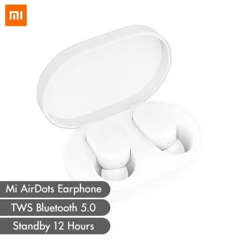 

Original xiaomi Bluetooth headset AirDots youth version elegant and simple Split headset storage charging box Bluetooth 5.0 touc