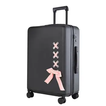 

20"24"inch fashion ABS travel trunk, wheels travel bag suitcase bag, carry on luggage box trip,Large capacity storage case,