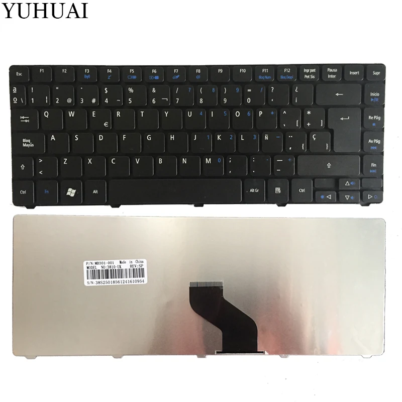 Spain laptop Keyboard for Acer Aspire 4250 4251 4252 4253