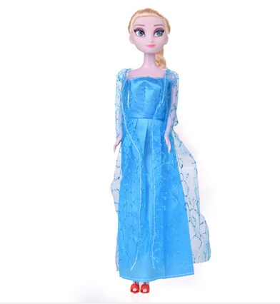 Принцесса Эльза Анна куклы для маленьких девочек Золушка Олаф детские игрушки для девочек кукла Шэрон Brinquedos Meninas - Цвет: elsa