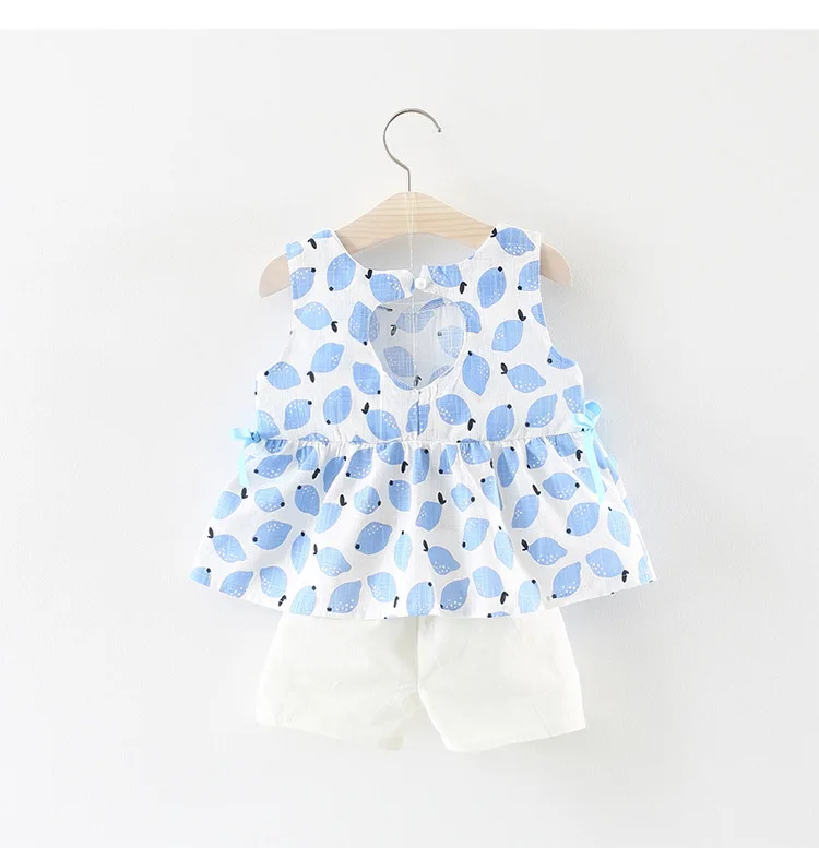 New Born Baby Girls Clothing Sets Princess Dress Tops+Hot short Pants 2 Pcs Kids Outfits Sets 2018 Children Summer Clothes Set (1)