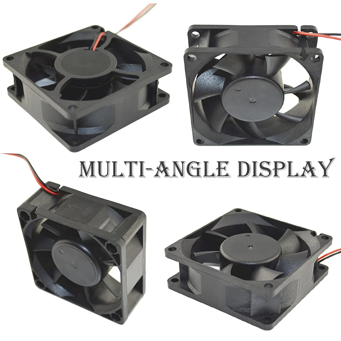 12 V DC مروحة 50 80 120mm 2 دبوس موصل التبريد مروحة ل وحدة معالجة خارجية للحاسوب وحدة المعالجة المركزية برودة المبرد ملحقات الكمبيوتر وحدة المعالجة ا...