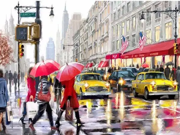 RUOPOTY-Modern-City-Street-DIY-Painting-By-Numbers-Landscape-Handpainted-Oil-Painting-Acrylic-Wall-Art-Picture_grande