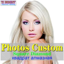Фото на заказ! Частный заказ! DIY Алмазная вышивка 5D квадратная Алмазная картина вышивка крестиком 3D декоративная мозаика из стразов на подарок
