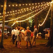 1X 25ft 7.5M G40 Globe Xmas String Light, Vintage Patio Garden Light String for Deco,Outdoor lights string for Christmas Party