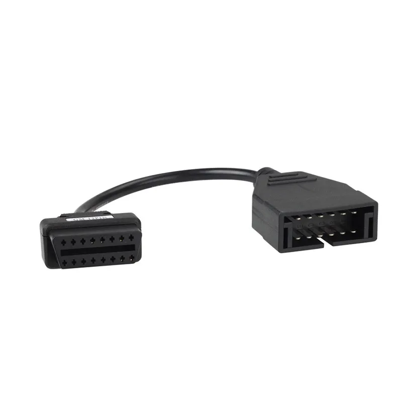 Автомобильный диагностический разъем OBDII OBD 2 переходник для 12 контактного гм12 на