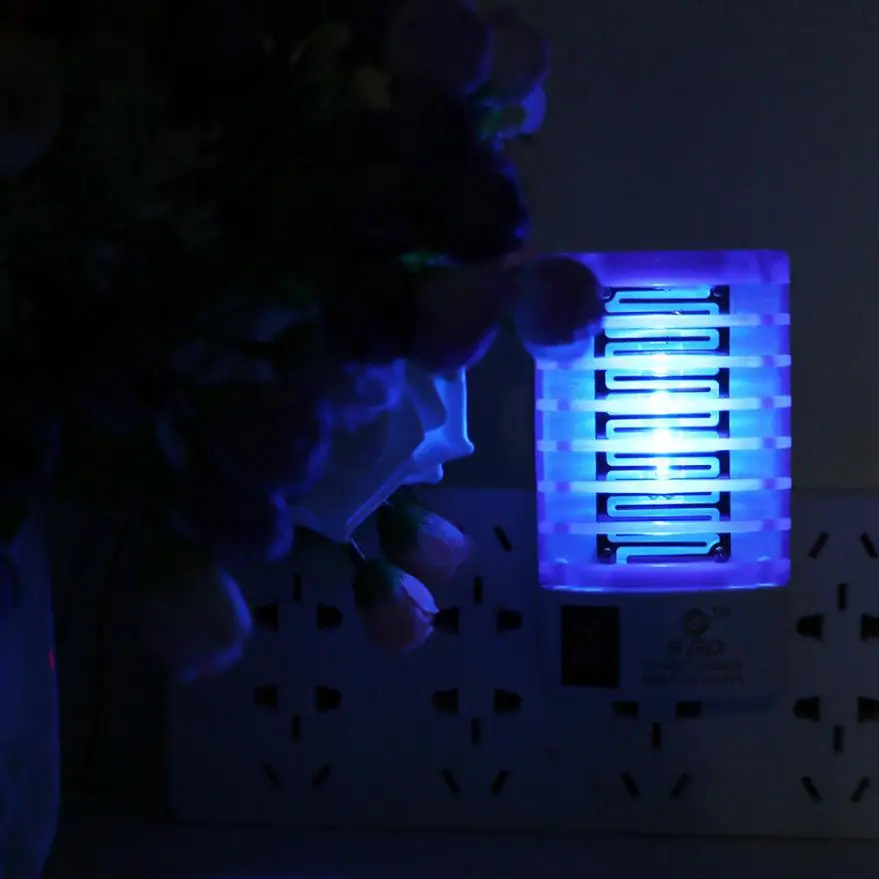 Chiclits New Mosquito Killer Lamps LED Socket Electric Trap Light  Insect Mosquito Repeller killer Fly Bug Insect Trap  Night Lamp Lights (8)