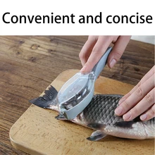 Household kitchen tools with cover fish scales kitchen fish scales shaver hand scale removal tools