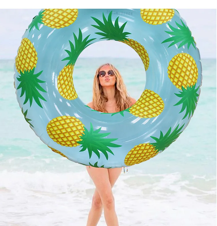 16 стилей плавательное кольцо гигантский бассейн Плавающий Матрас хвост плавательный круг для взрослых пляж летняя вода надувная игрушка