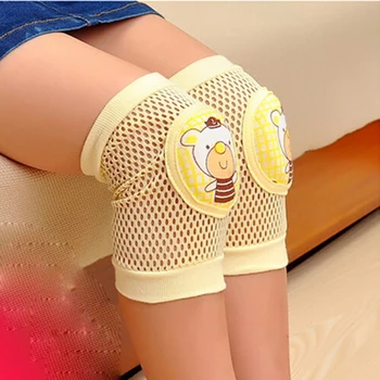 

New Arrivals Baby Leg Warmers Toddler Safety Knee Pad Baby Animal Mesh Sock Elbow Pads Kid Baby Crawl Kneecaps Hot Sale