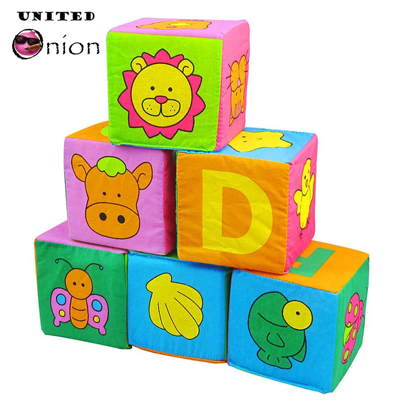 soft baby cubes