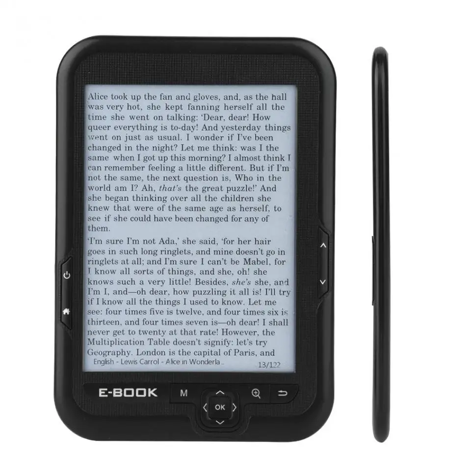 Портативный считыватель электронных книг E-Ink 6 дюймов E-reader 800x600 разрешение дисплея 300 dpi синяя крышка 16 ГБ 8 ГБ 4 ГБ электронная книга