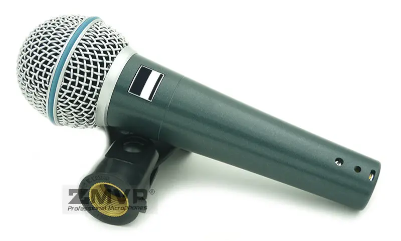 Высокое качество версия супер-Cardioid Live Vocals Караоке динамический 58A проводной микрофон Подкаст voicever Microphono микрофон