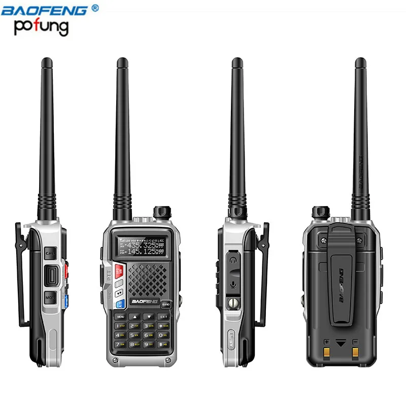 BAOFENG BF-UVB3 PLUS 8 Вт Высокая мощность UHF/VHF Двухдиапазонная 10 км дальняя рация 3800 мАч батарея портативное радио